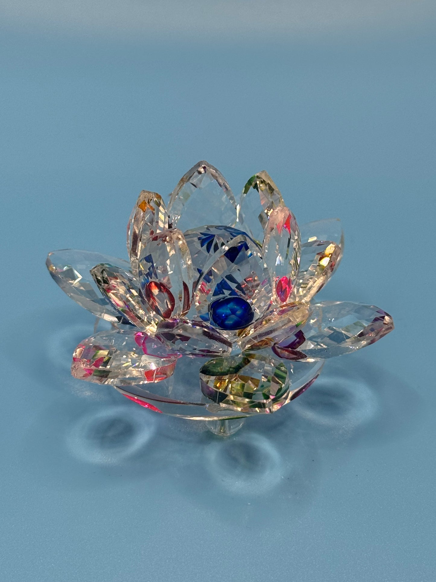 Small Glass Lotus Flower
