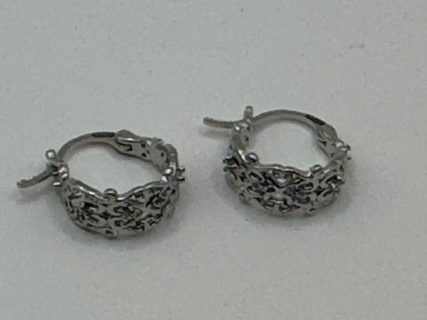Filigree Hoop Earrings