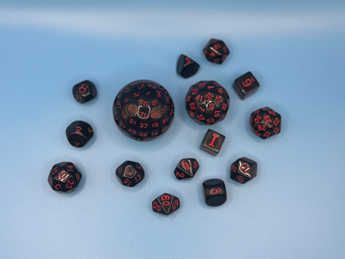 Dungeons and Dragons Polyhedral dice sets. A must for all you D&D geeks!
