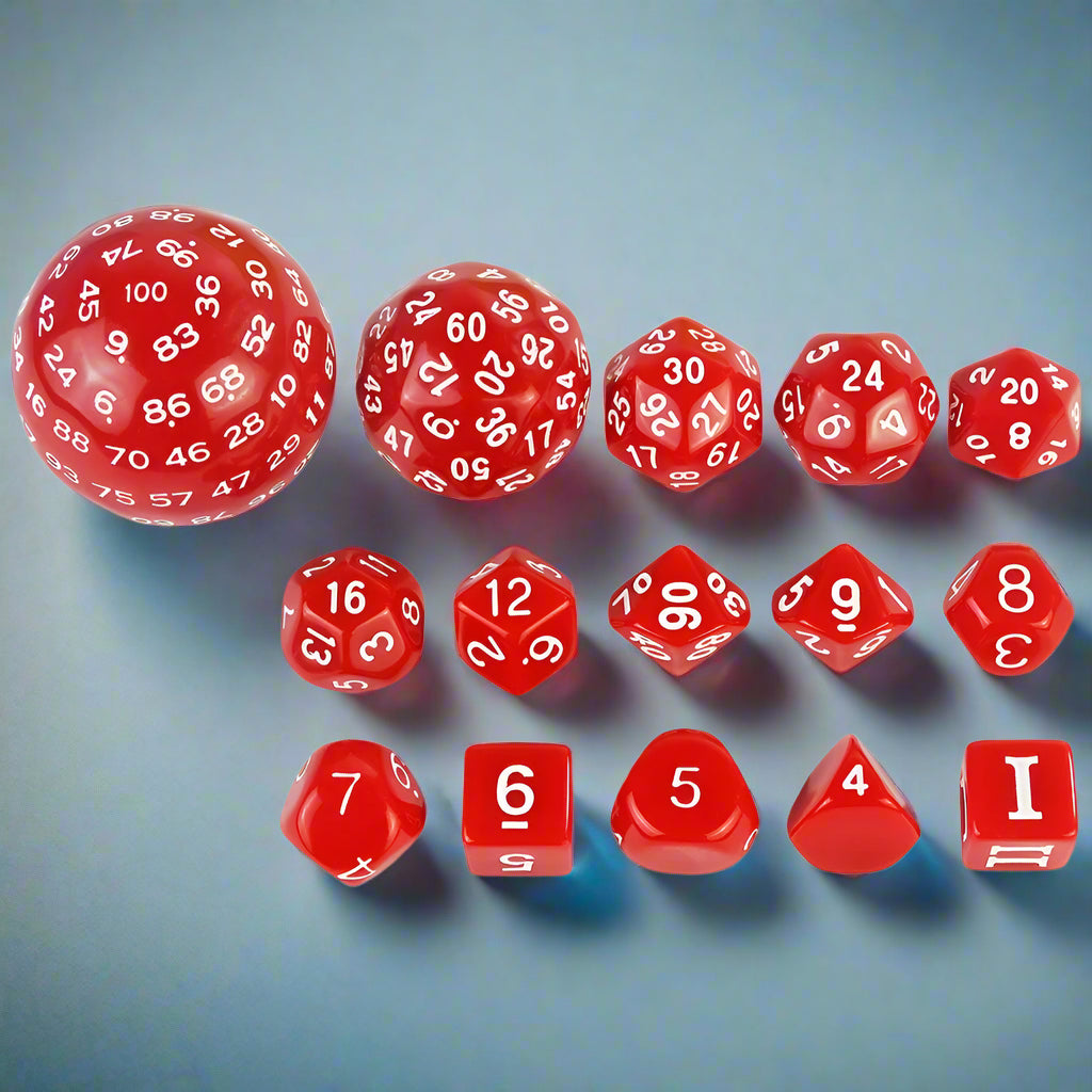Dungeons and Dragons Polyhedral dice sets. A must for all you D&D geeks!