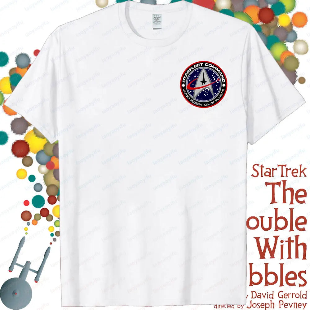 Star Trek Spock - Star Wars Crossover Quote Unisex Cotton T-Shirt.