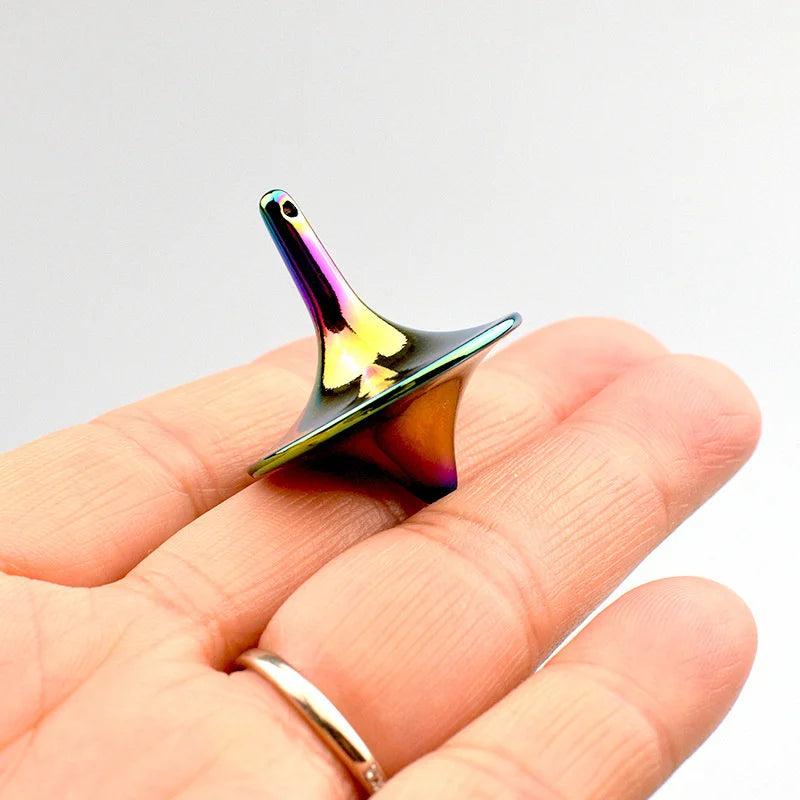 Metal long spinner. Challenge yourself to how long you can keep it spinning!