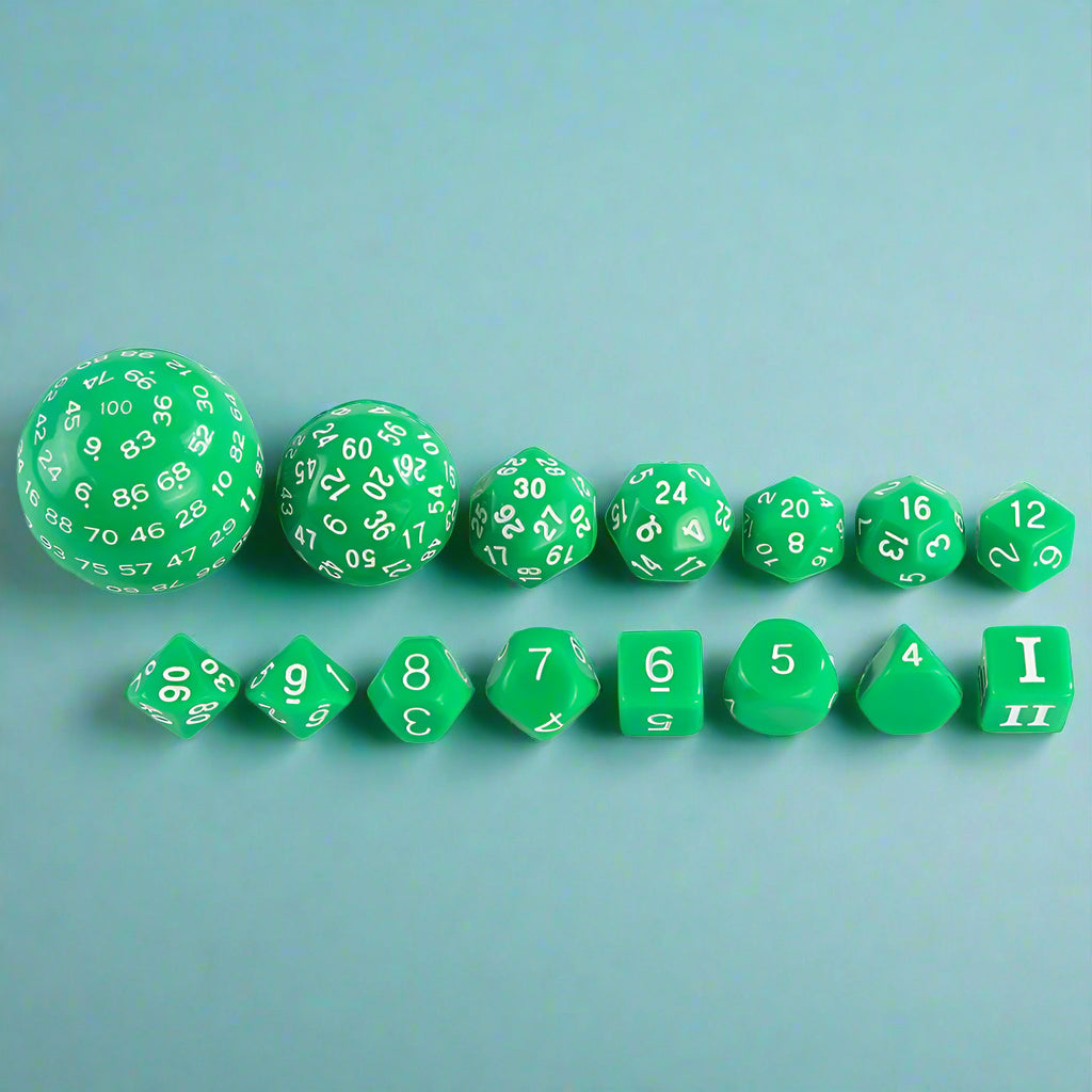 Dungeons and Dragons Polyhedral dice sets. A must for all you D&D geeks!