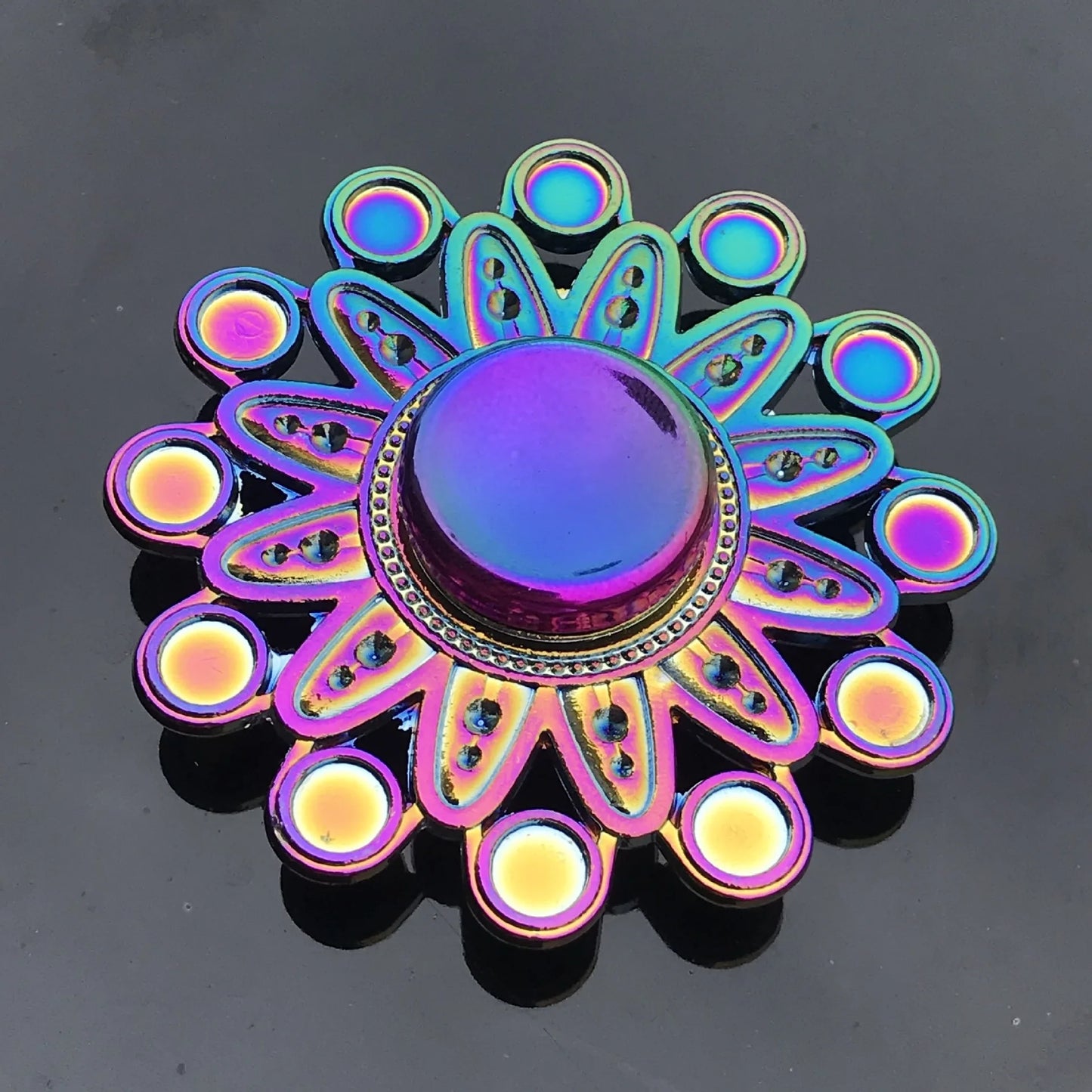 Another of our metal fidget spinner varieties. Great to add to your collection or for gifts.