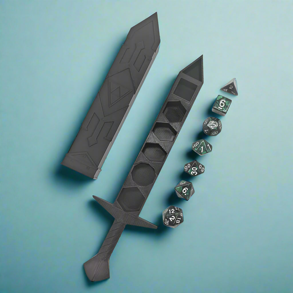 How Cool are these D&D Dice Swords! Absolute must for the D&D Geek and Collector!
