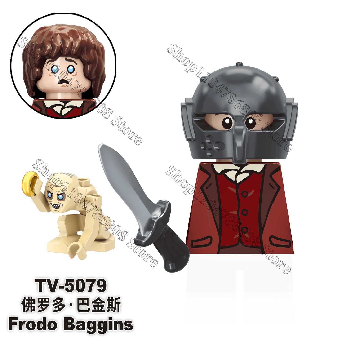 Lord of the Rings brick figures for the LOTR Geeks!