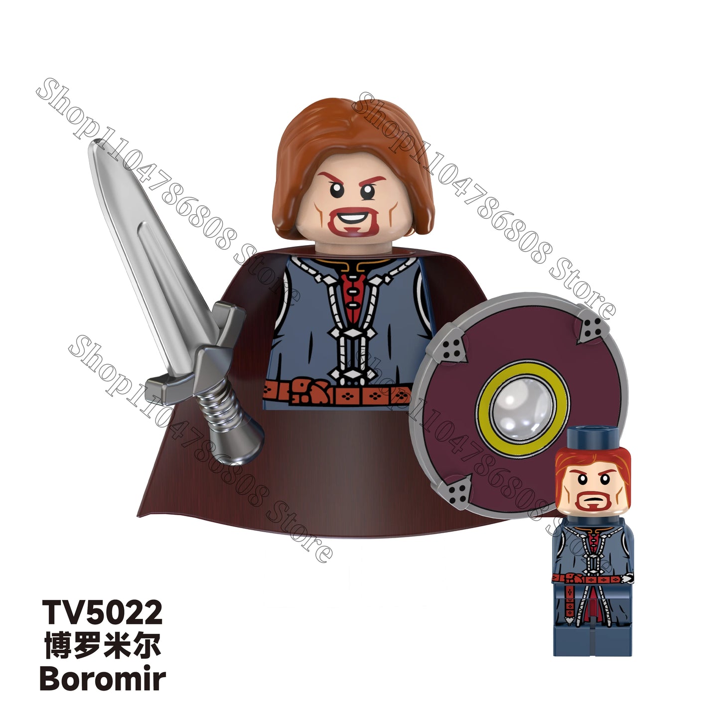 Lord of the Rings brick figures for the LOTR Geeks!