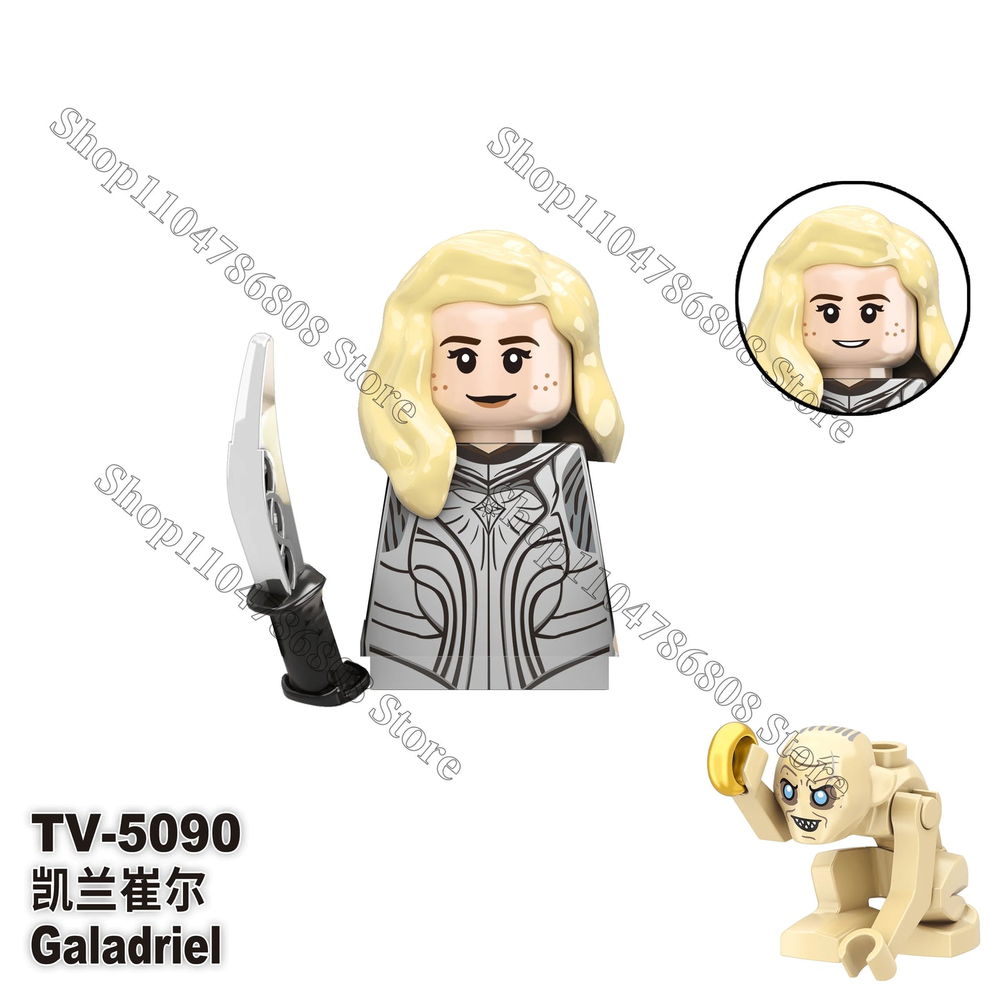 Lord of the Rings brick figures for the LOTR Geeks!