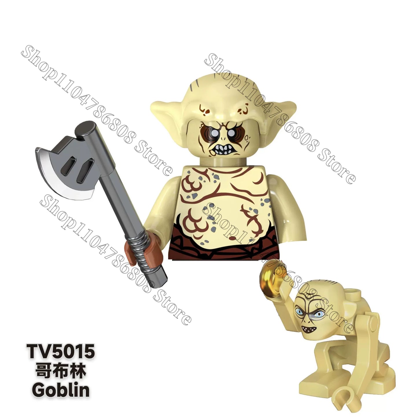 Lord of the Rings brick figures for the LOTR Geeks!