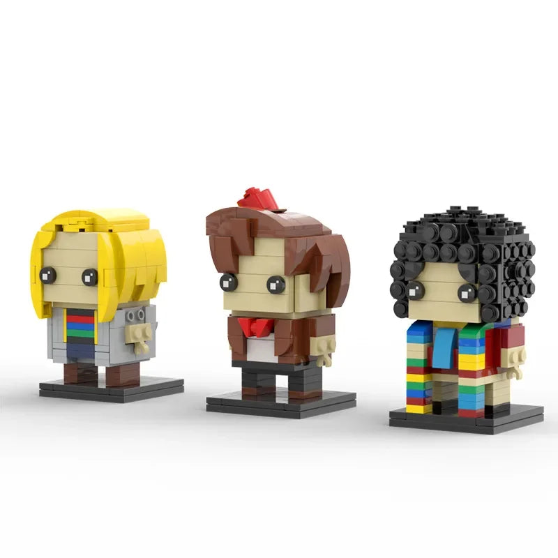 Dr Who block figures! Whovians delight! Please note that as these are a generic product, they do not come in a box.