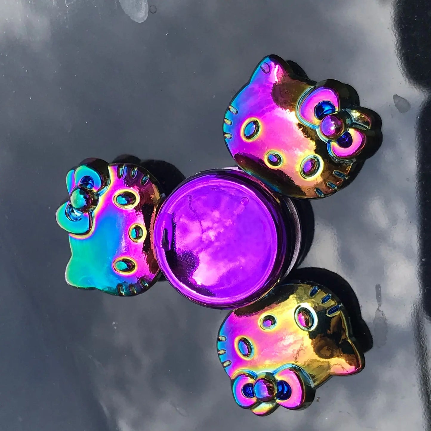 Another of our metal fidget spinner varieties. Great to add to your collection or for gifts.