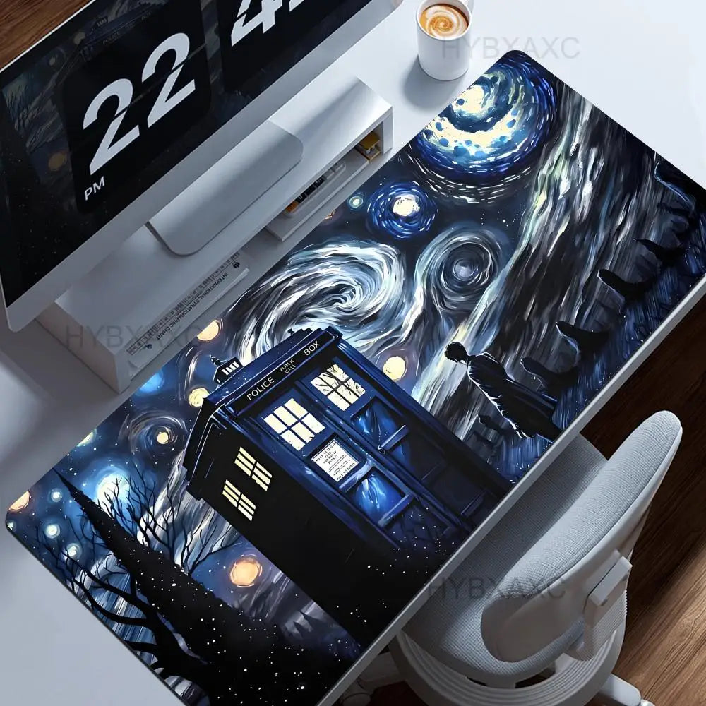 Doctor Who Starry Night Mouse Pad.