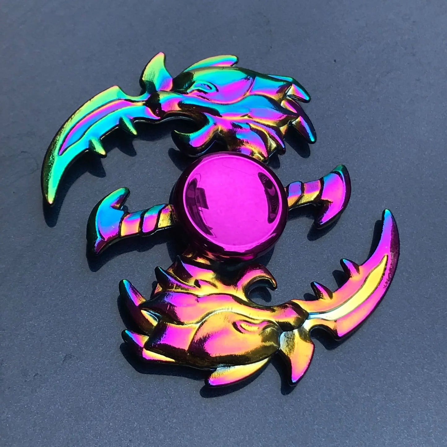 Another of our metal fidget spinner varieties. Great to add to your collection or for gifts.