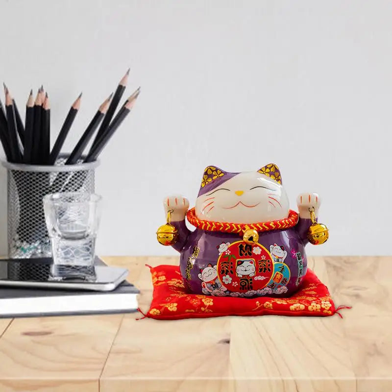 Ceramic Maneki Neko Lucky Cat Money box. A little something for the Anime Geeks. Great variety to choose from.