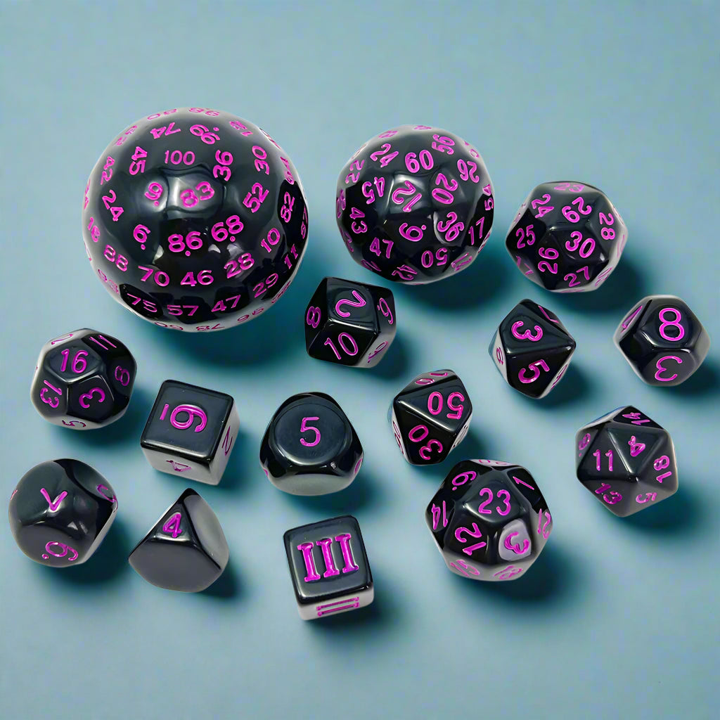 Dungeons and Dragons Polyhedral dice sets. A must for all you D&D geeks!