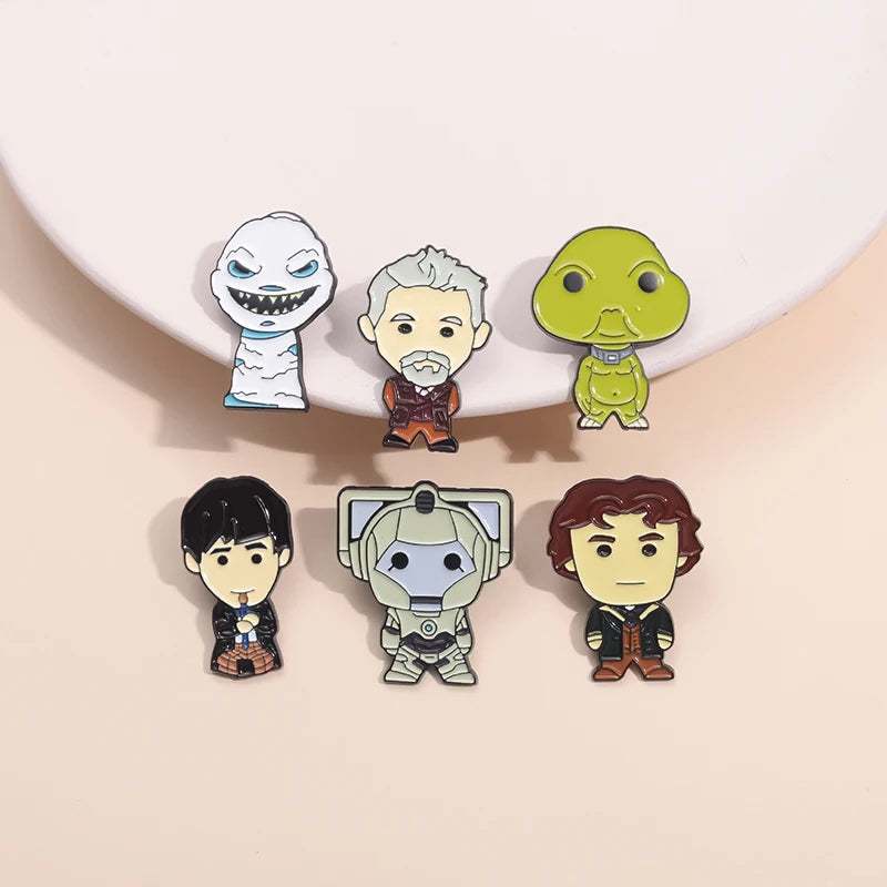 For the Whovian Geeks, we have these cute Doctor Who Pins!
