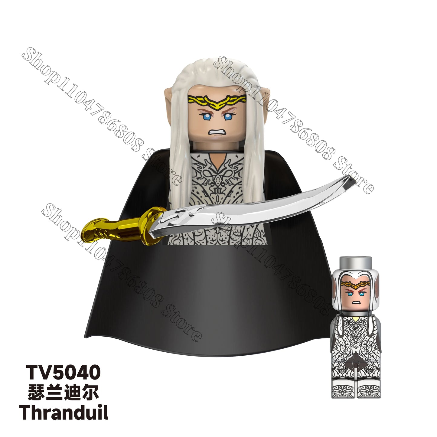Lord of the Rings brick figures for the LOTR Geeks!