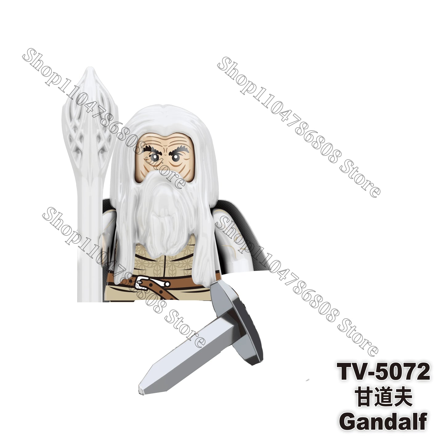 Lord of the Rings brick figures for the LOTR Geeks!