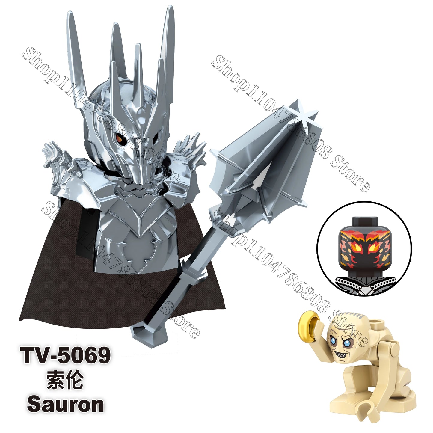 Lord of the Rings brick figures for the LOTR Geeks!