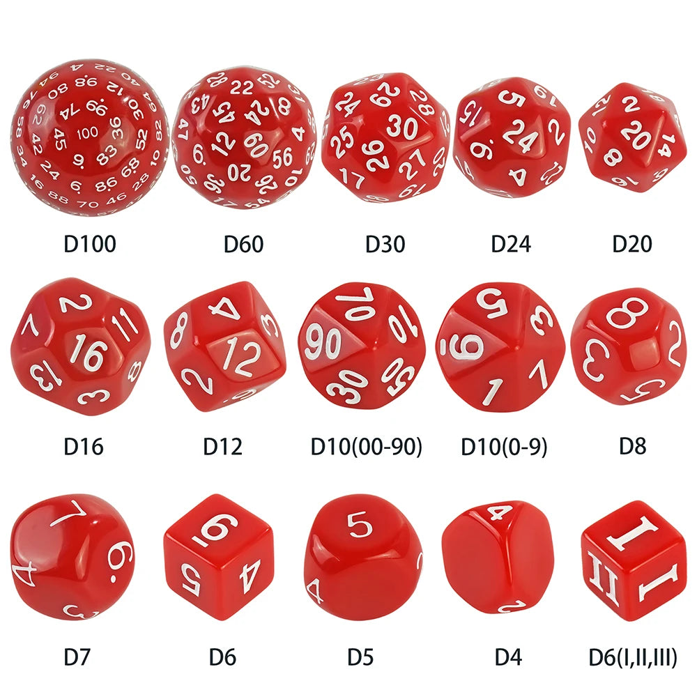 Dungeons and Dragons Polyhedral dice sets. A must for all you D&D geeks!