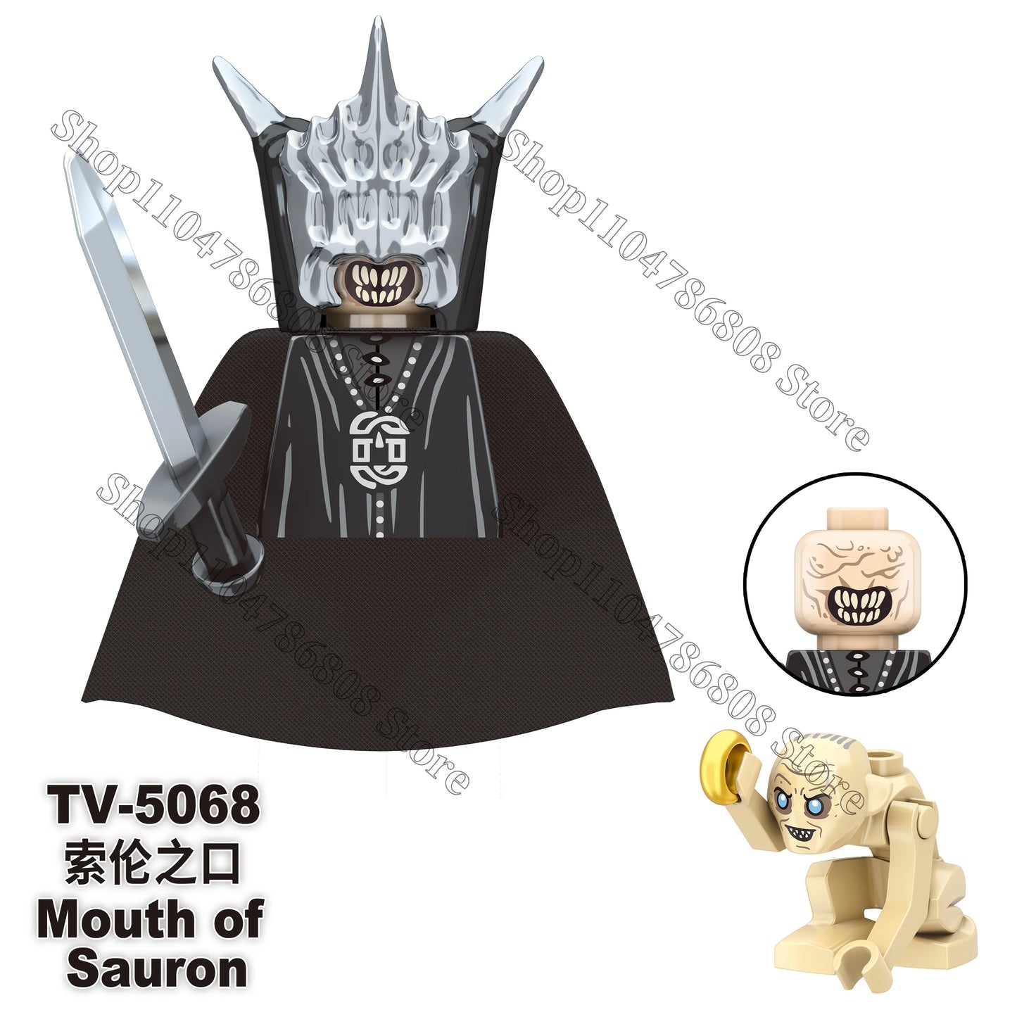 Lord of the Rings brick figures for the LOTR Geeks!