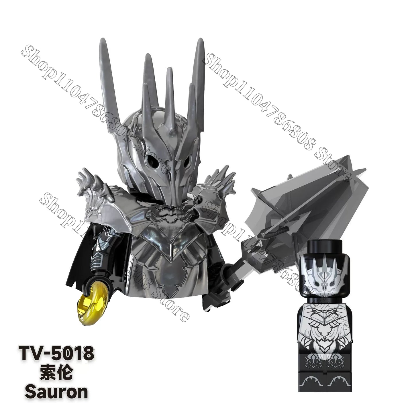 Lord of the Rings brick figures for the LOTR Geeks!