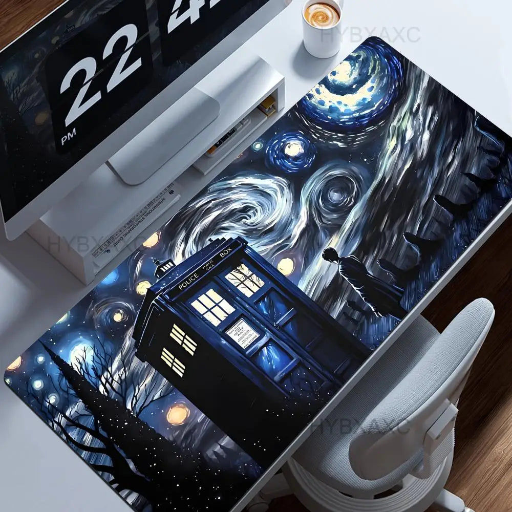 Doctor Who Starry Night Mouse Pad.