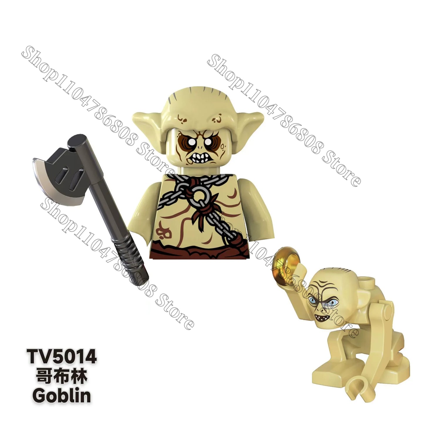 Lord of the Rings brick figures for the LOTR Geeks!