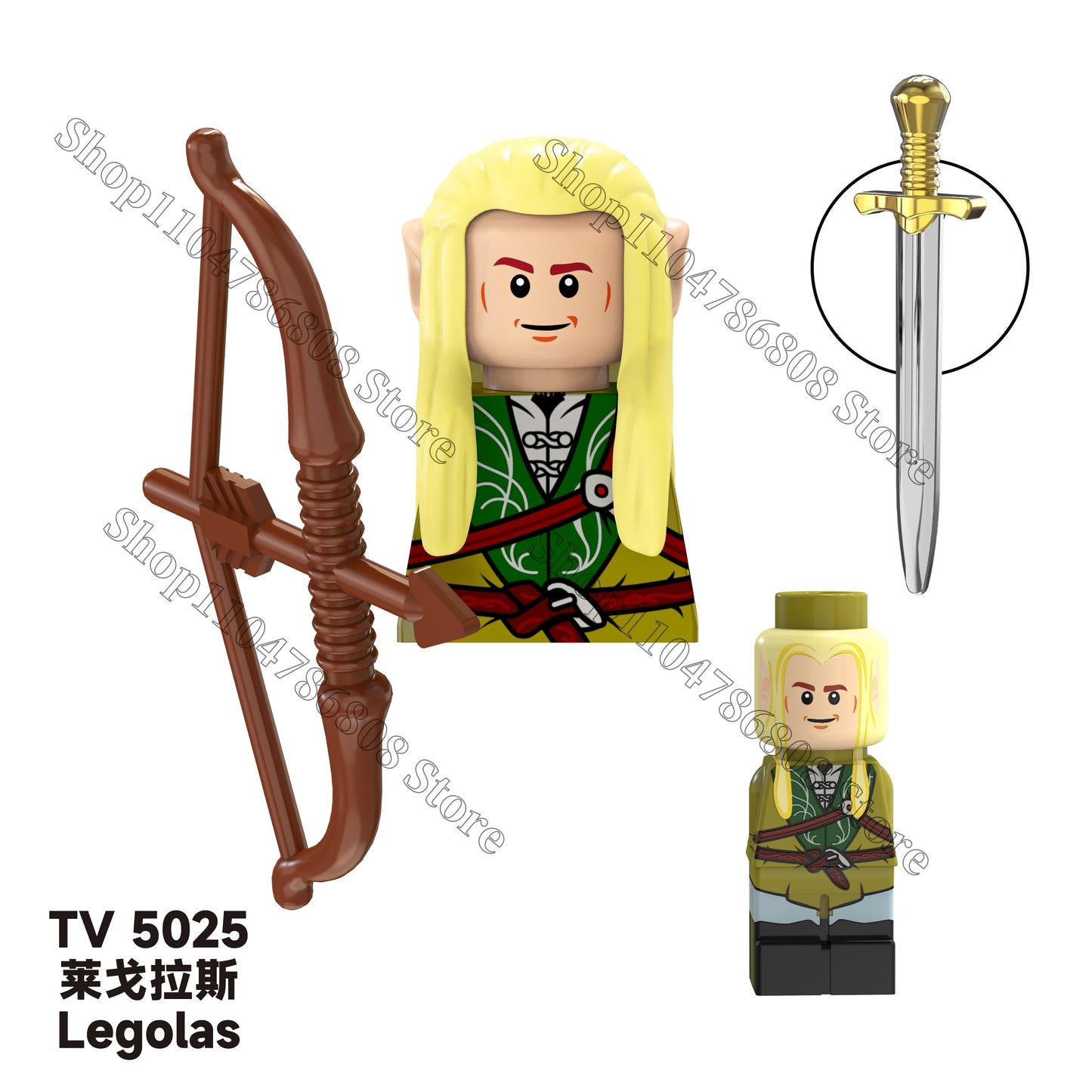Lord of the Rings brick figures for the LOTR Geeks!