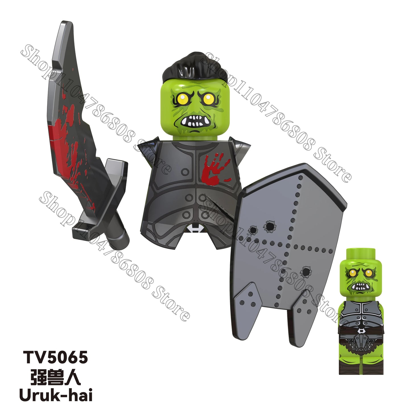 Lord of the Rings brick figures for the LOTR Geeks!