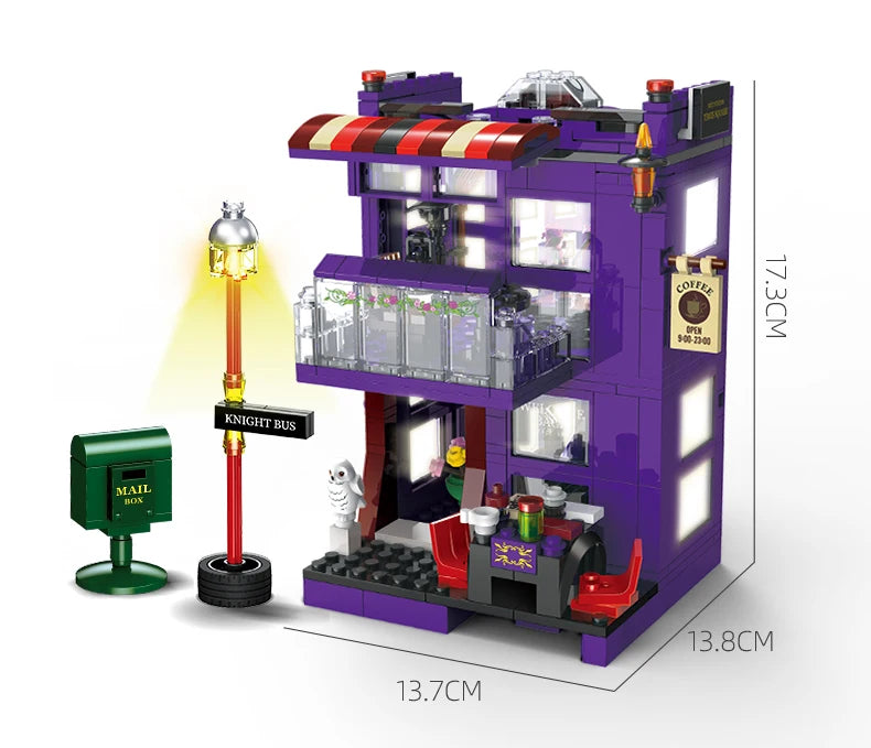 Harry Potter Diagon Alley Pub brick building. Please note that this product does not come with a box.