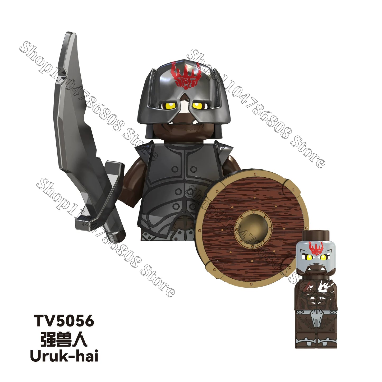 Lord of the Rings brick figures for the LOTR Geeks!