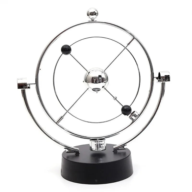 Awesome 25cm tall perpetual motion desk top ornament.