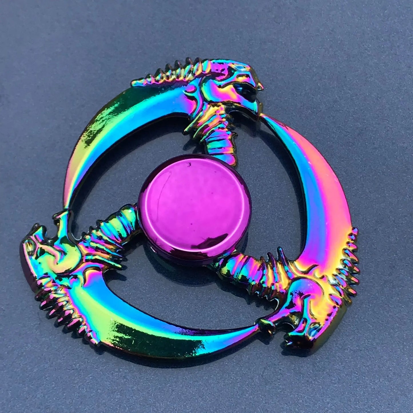 Another of our metal fidget spinner varieties. Great to add to your collection or for gifts.