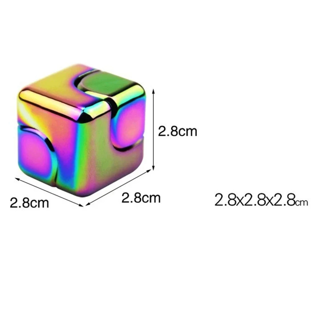 Ultra cool cube fidget spinner. Quite a mesmerising and different type of spinner.