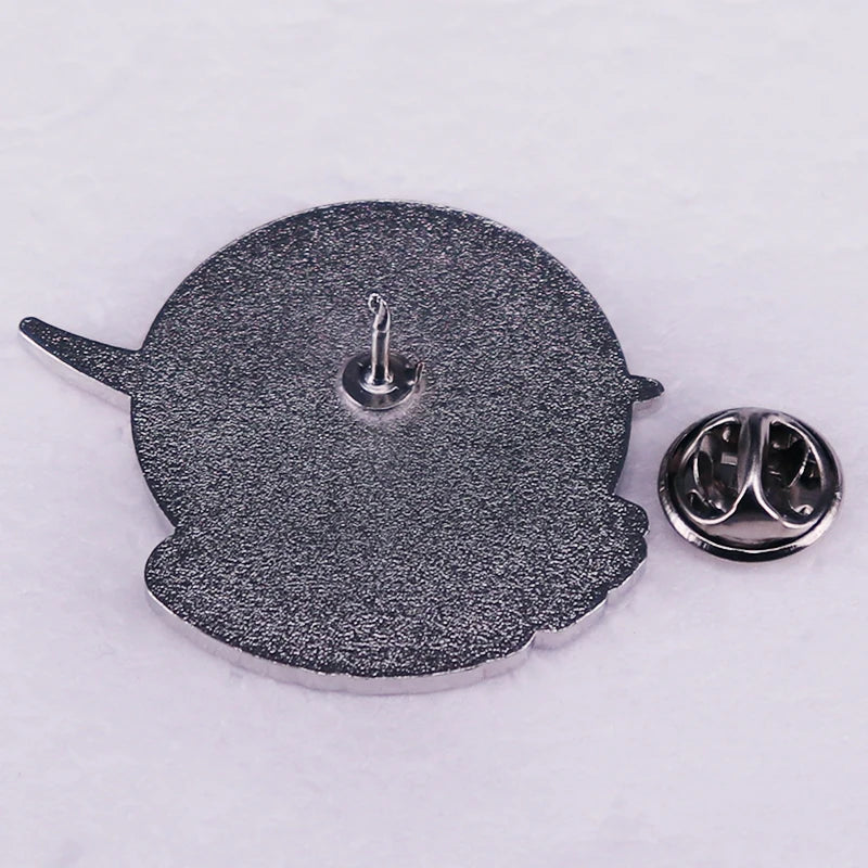 Not Flat We Checked - a special pin to counter the Flat Earthers!