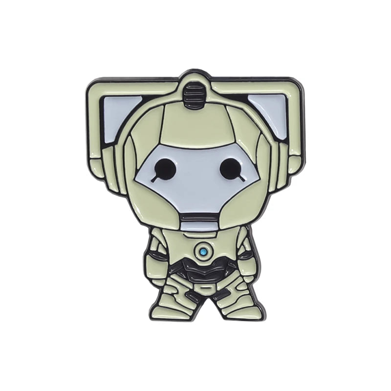 For the Whovian Geeks, we have these cute Doctor Who Pins!