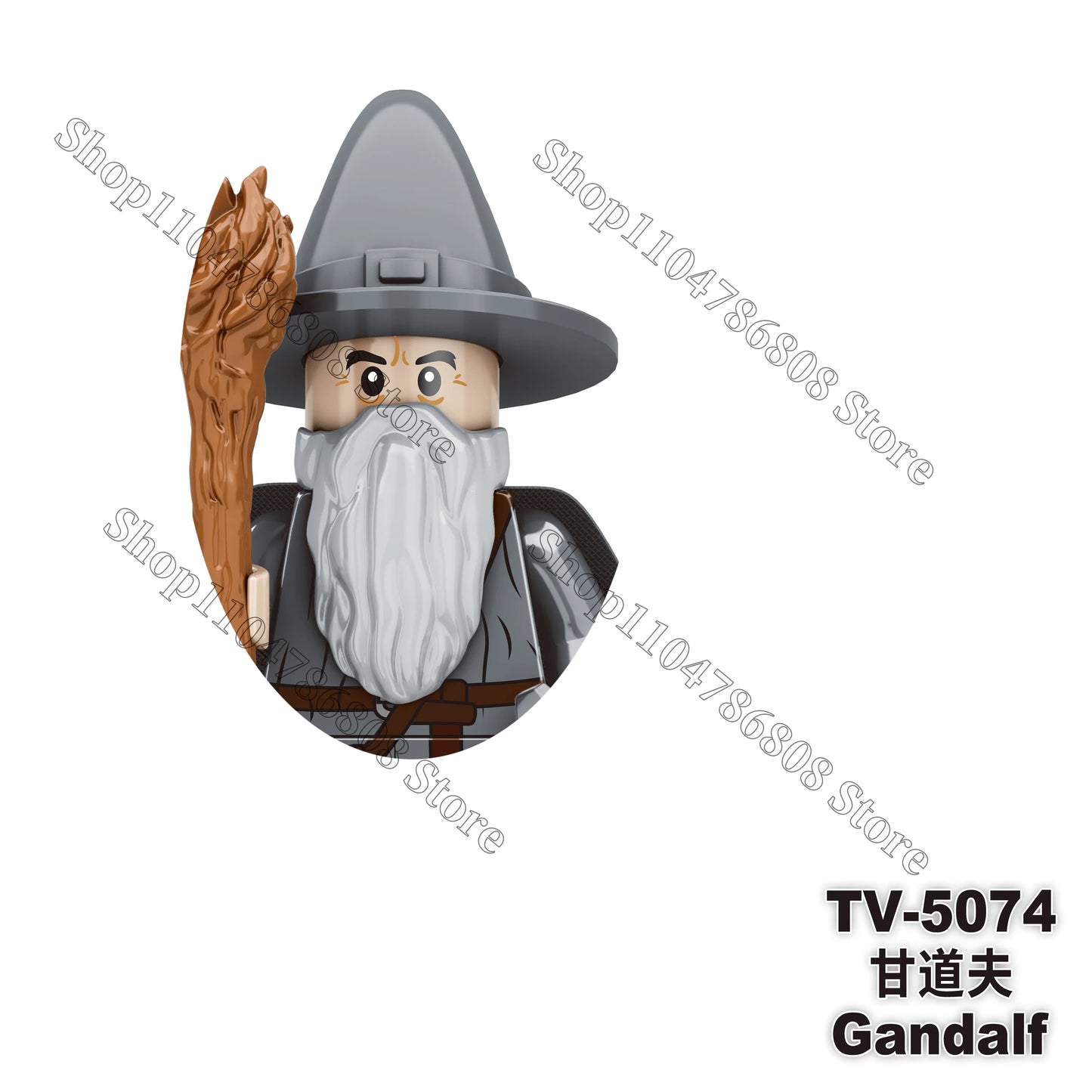 Lord of the Rings brick figures for the LOTR Geeks!