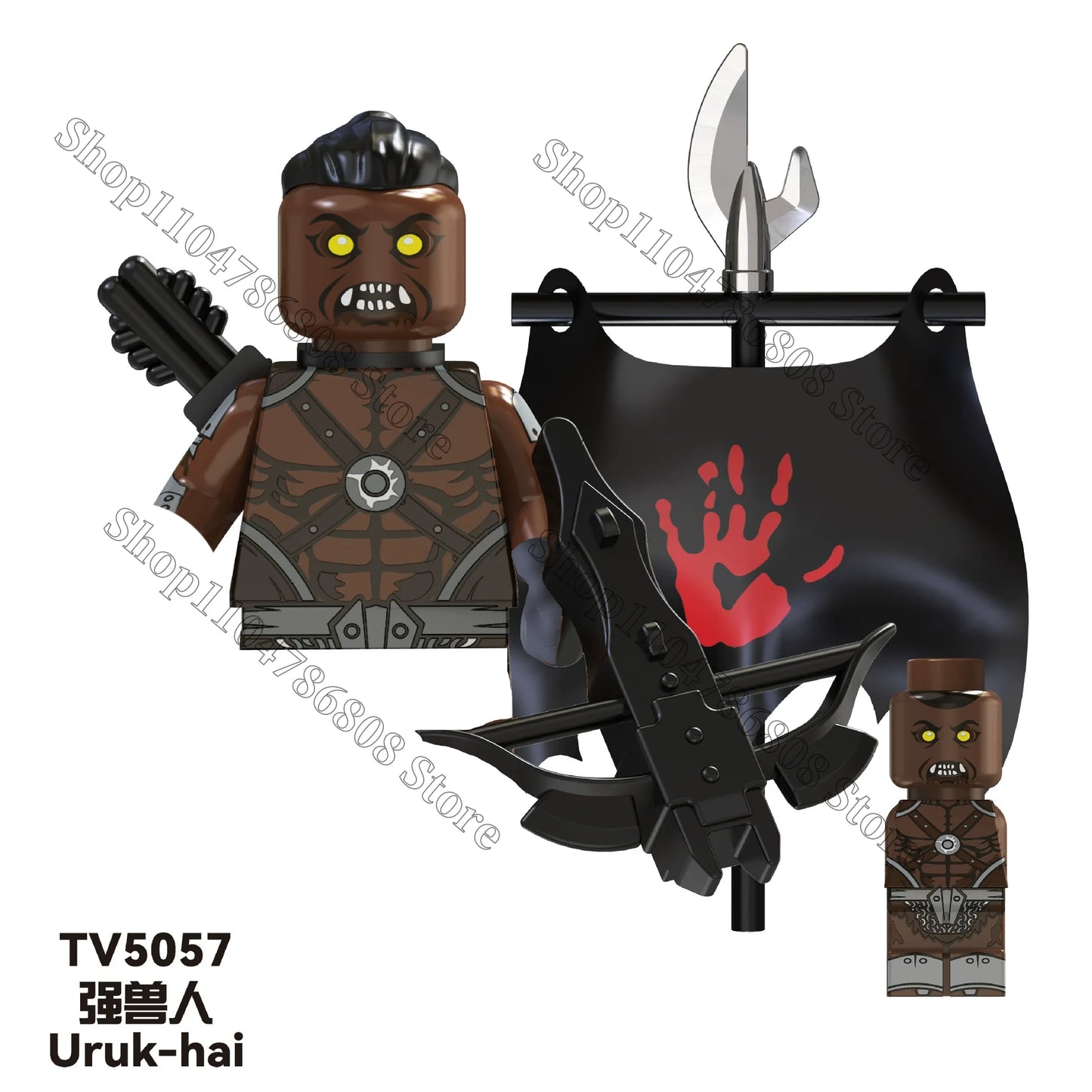 Lord of the Rings brick figures for the LOTR Geeks!