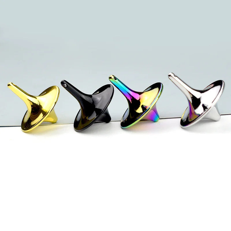 Metal long spinner. Challenge yourself to how long you can keep it spinning!