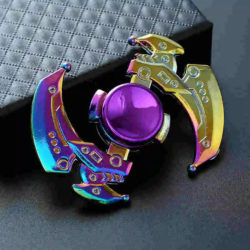 Another of our metal fidget spinner varieties. Great to add to your collection or for gifts.