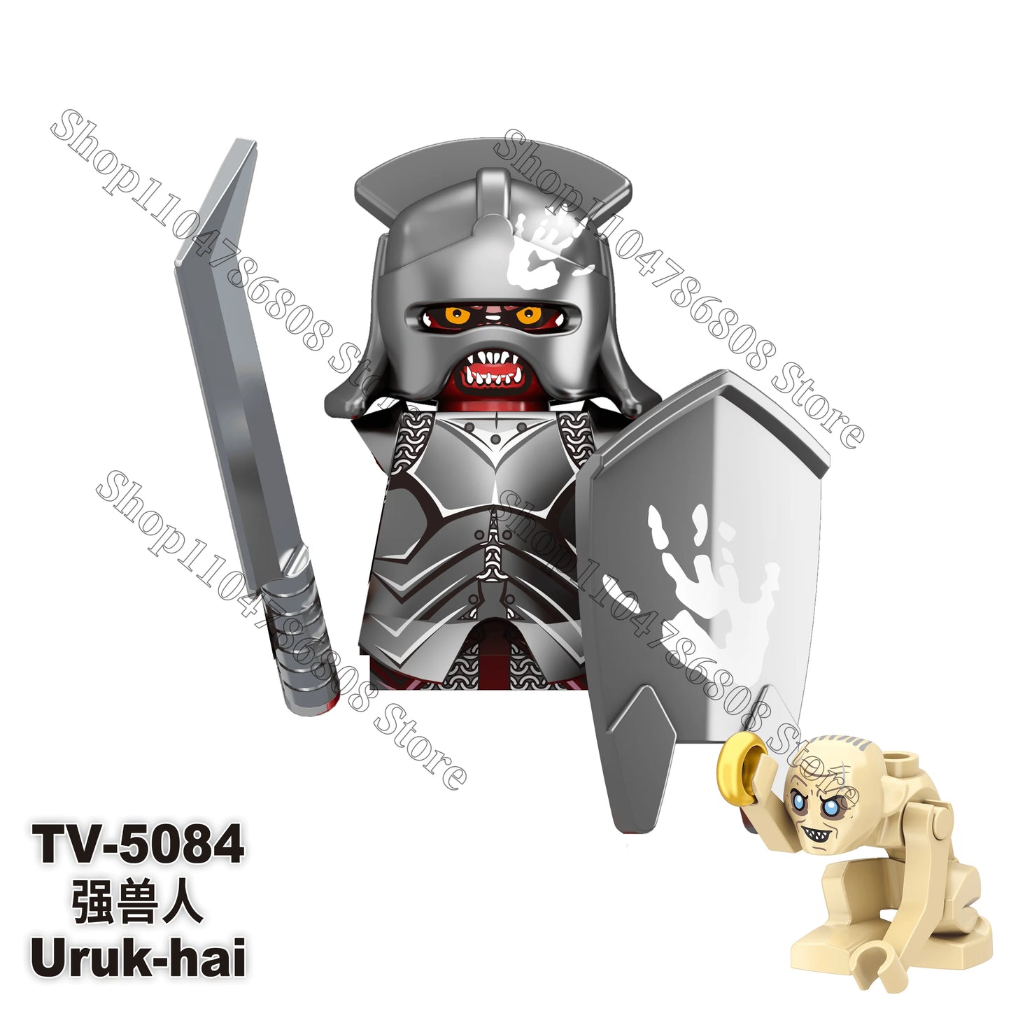 Lord of the Rings brick figures for the LOTR Geeks!