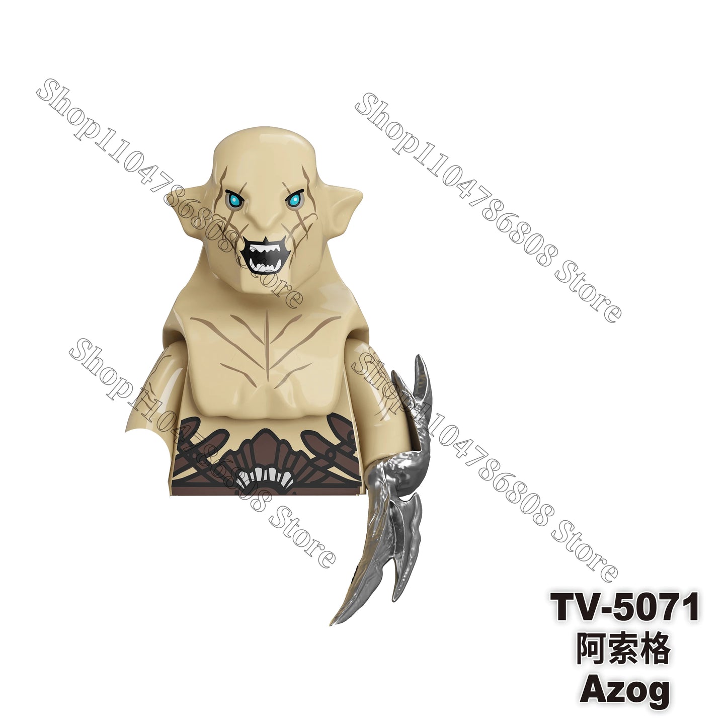 Lord of the Rings brick figures for the LOTR Geeks!