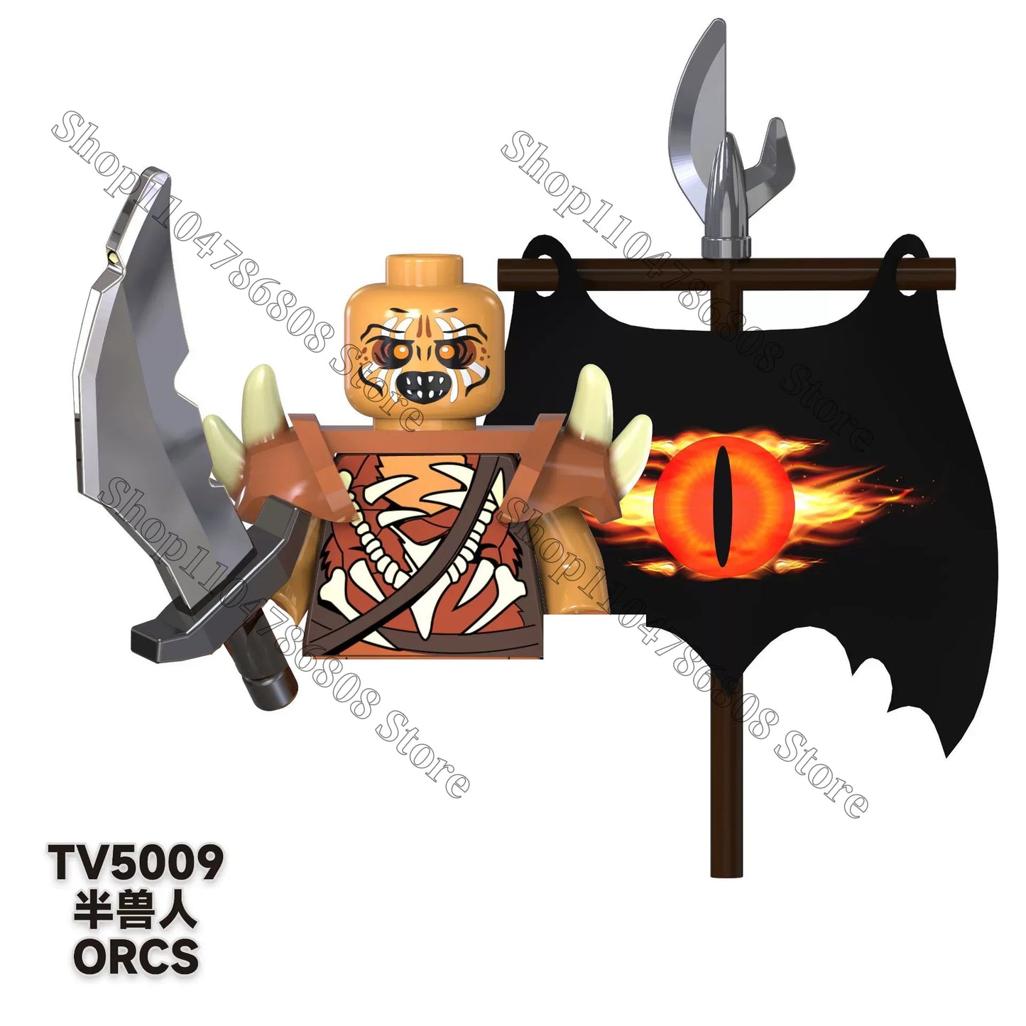 Lord of the Rings brick figures for the LOTR Geeks!
