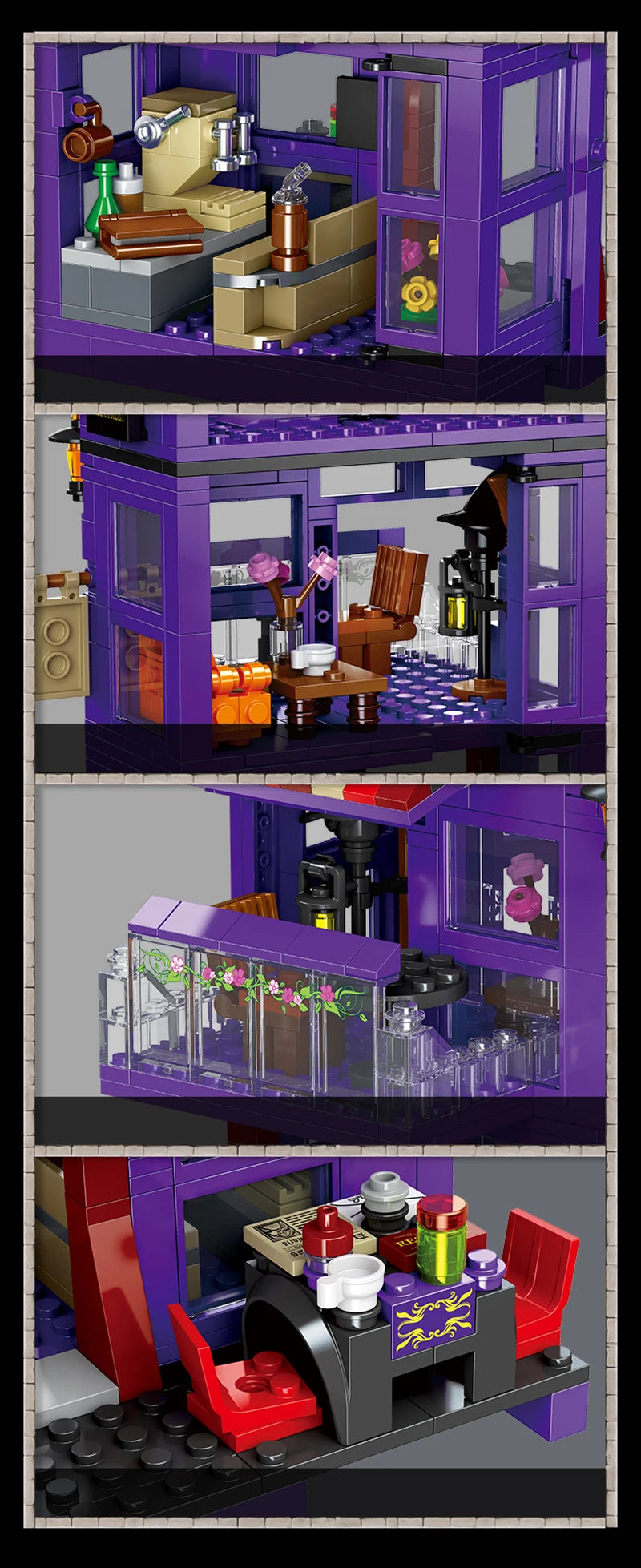 Harry Potter Diagon Alley Pub brick building. Please note that this product does not come with a box.