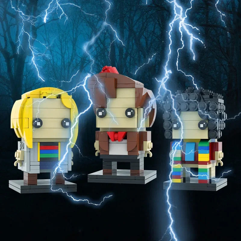 Dr Who block figures! Whovians delight! Please note that as these are a generic product, they do not come in a box.