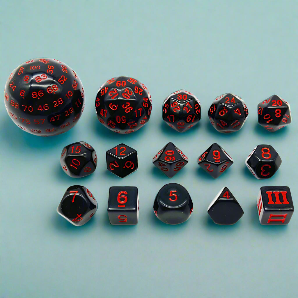 Dungeons and Dragons Polyhedral dice sets. A must for all you D&D geeks!