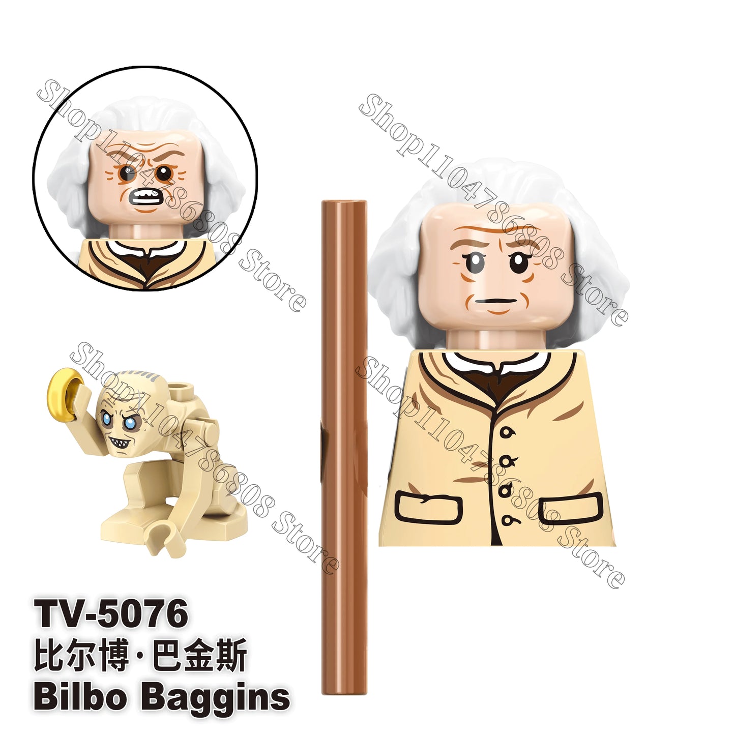 Lord of the Rings brick figures for the LOTR Geeks!