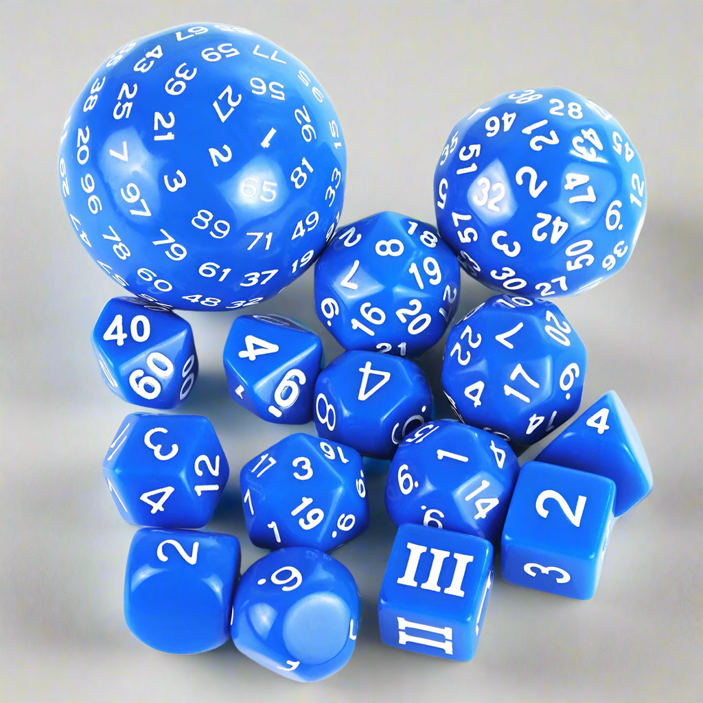Dungeons and Dragons Polyhedral dice sets. A must for all you D&D geeks!