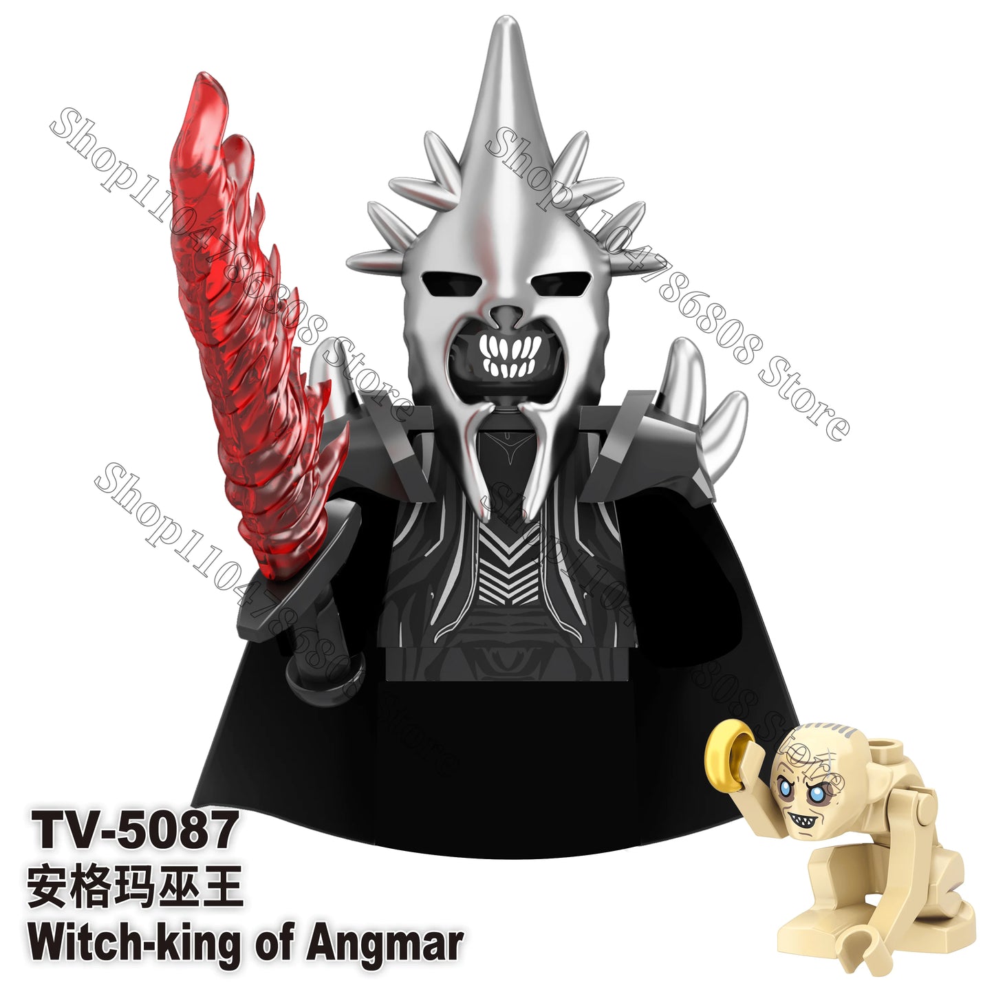 Lord of the Rings brick figures for the LOTR Geeks!